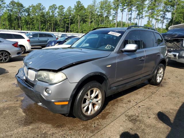 WBXPC9C48AWJ32143 - 2010 BMW X3 XDRIVE30I GRAY photo 1