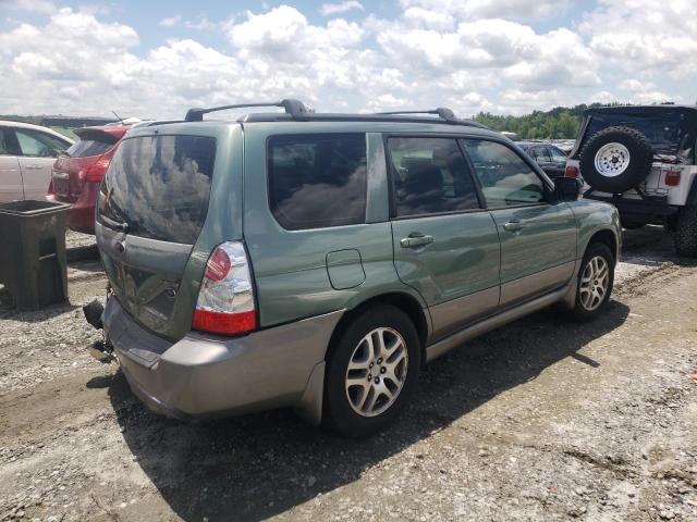 JF1SG67606H738978 - 2006 SUBARU FORESTER 2.5X LL BEAN GREEN photo 3