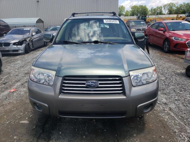 JF1SG67606H738978 - 2006 SUBARU FORESTER 2.5X LL BEAN GREEN photo 5