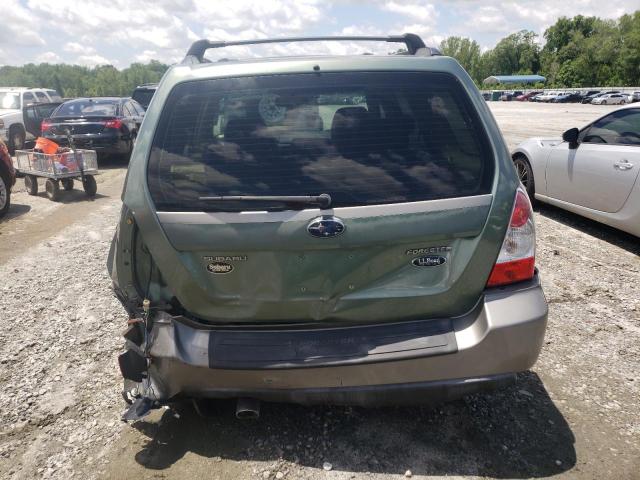 JF1SG67606H738978 - 2006 SUBARU FORESTER 2.5X LL BEAN GREEN photo 6
