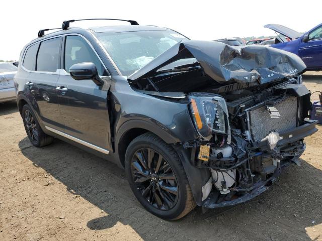 5XYP5DHC6NG206561 - 2022 KIA TELLURIDE SX GRAY photo 4