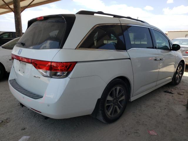 5FNRL5H99EB095472 - 2014 HONDA ODYSSEY TOURING WHITE photo 3