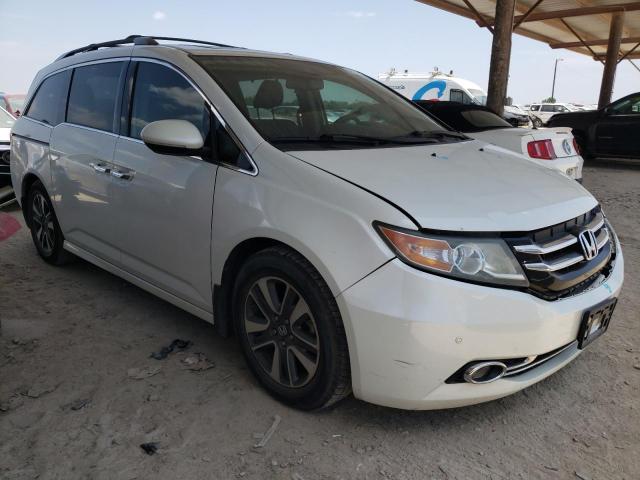 5FNRL5H99EB095472 - 2014 HONDA ODYSSEY TOURING WHITE photo 4