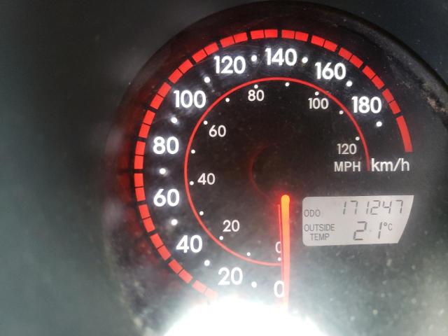 2T1KR32E36C613057 - 2006 TOYOTA COROLLA MA XR RED photo 9