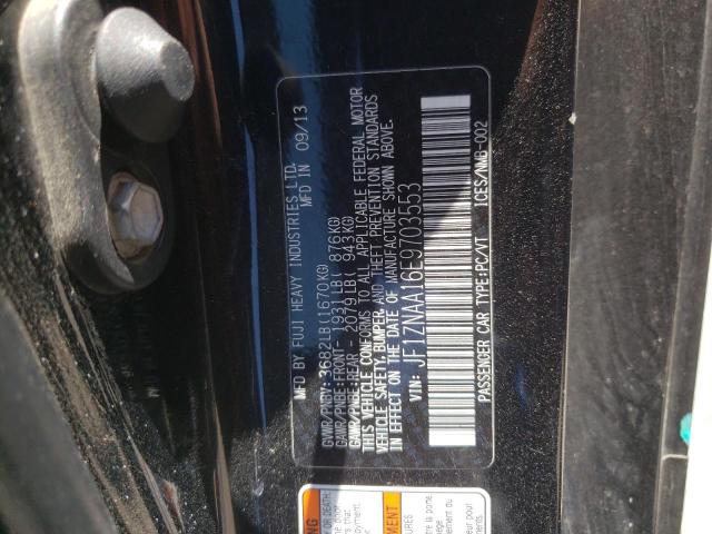 JF1ZNAA16E9703553 - 2014 TOYOTA SCION FR-S CHARCOAL photo 12