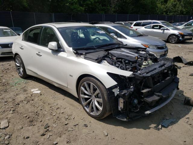 JN1EV7AR1HM835920 - 2017 INFINITI Q50 PREMIUM WHITE photo 4