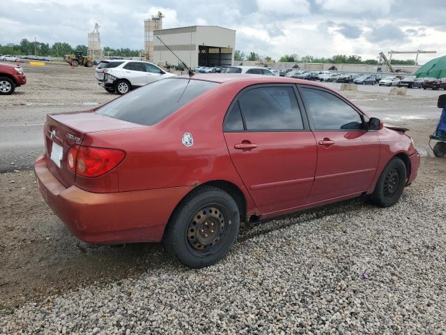 1NXBR32EX5Z507475 - 2005 TOYOTA COROLLA CE RED photo 3