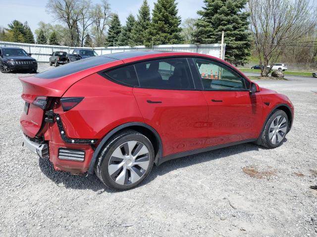 7SAYGDEE7NA020068 - 2022 TESLA MODEL Y Qırmızı foto 3