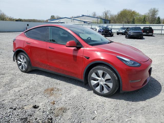 7SAYGDEE7NA020068 - 2022 TESLA MODEL Y Qırmızı foto 4