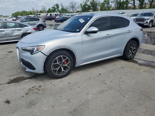 ZASPAKBNXM7D03145 - 2021 ALFA ROMEO STELVIO TI SILVER photo 1