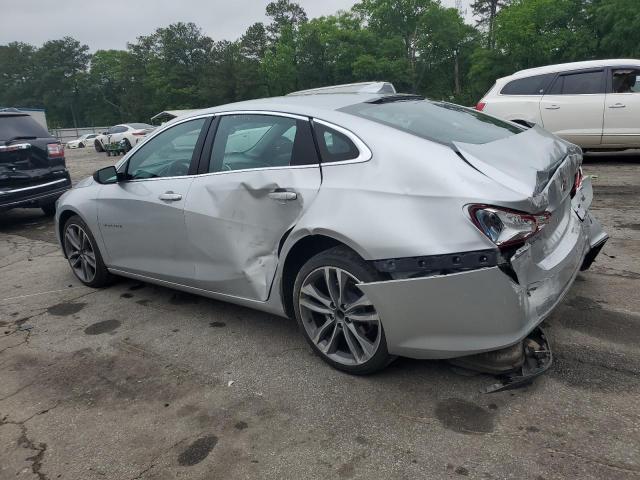 1G1ZD5ST8NF177554 - 2022 CHEVROLET MALIBU LT ვერცხლისფერი ფოტო 2