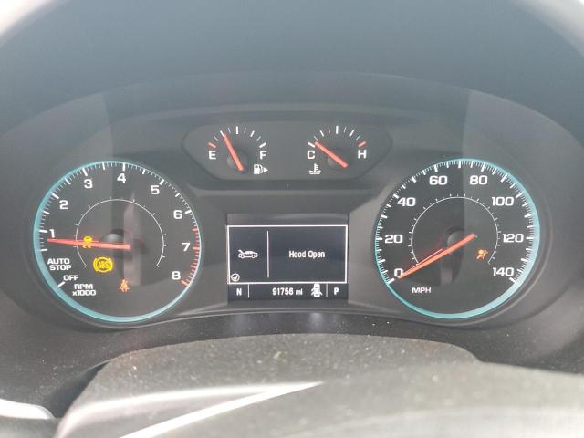 1G1ZD5ST8NF177554 - 2022 CHEVROLET MALIBU LT ვერცხლისფერი ფოტო 9