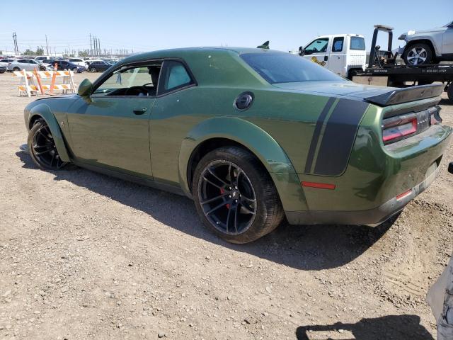 2C3CDZFJXNH147360 - 2022 DODGE CHALLENGER R/T SCAT PACK GREEN photo 2