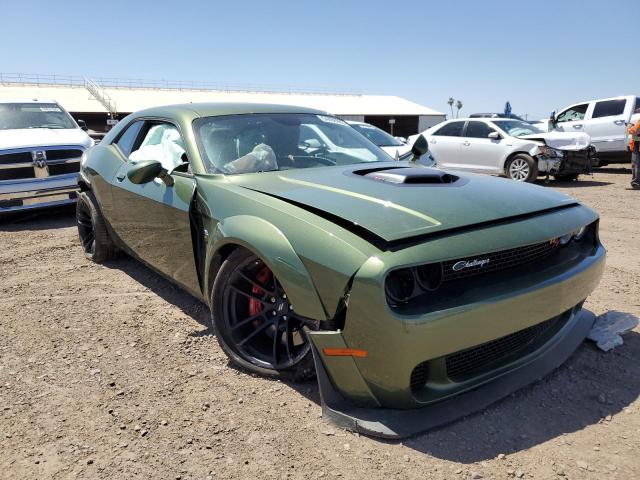 2C3CDZFJXNH147360 - 2022 DODGE CHALLENGER R/T SCAT PACK GREEN photo 4