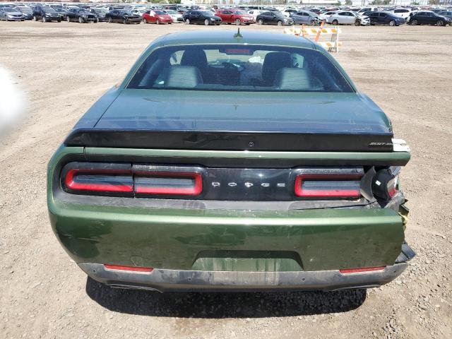 2C3CDZFJXNH147360 - 2022 DODGE CHALLENGER R/T SCAT PACK GREEN photo 6