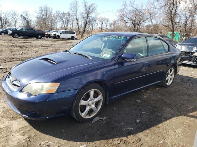 4S3BL676X54204804 - 2005 SUBARU LEGACY GT LIMITED BLUE photo 1