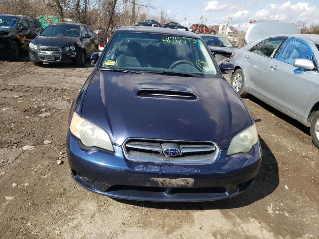 4S3BL676X54204804 - 2005 SUBARU LEGACY GT LIMITED BLUE photo 5