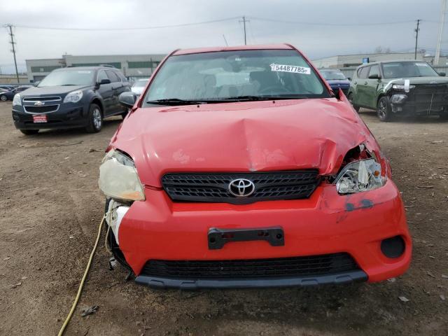 2T1KR32E45C418812 - 2005 TOYOTA COROLLA MA XR RED photo 5