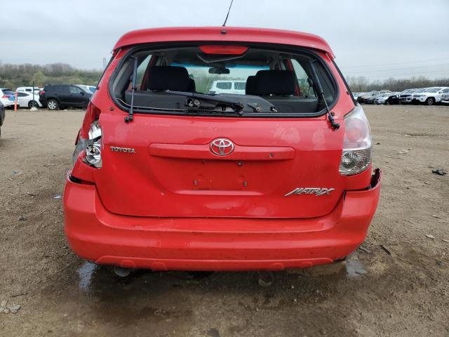 2T1KR32E45C418812 - 2005 TOYOTA COROLLA MA XR RED photo 6