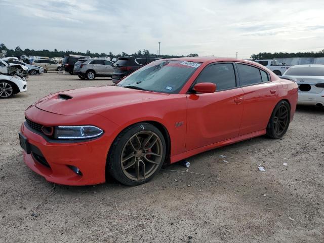 2C3CDXGJXGH321692 - 2016 DODGE CHARGER R/T SCAT PACK RED photo 1