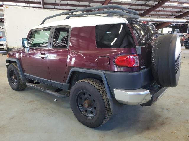 JTEBU11F970055963 - 2007 TOYOTA FJ CRUISER BURGUNDY photo 2