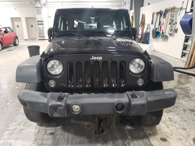 1C4AJWAG9EL304045 - 2014 JEEP WRANGLER SPORT BLACK photo 5