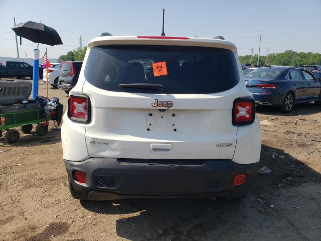 ZACNJDBB1MPN26630 - 2021 JEEP RENEGADE LATITUDE WHITE photo 6