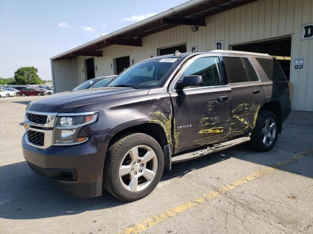 1GNSKBKC8FR282549 - 2015 CHEVROLET TAHOE K1500 LT CHARCOAL photo 1