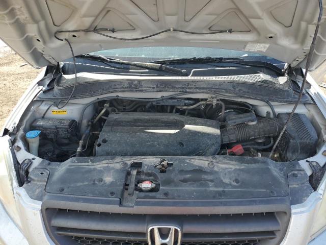 2HKYF18504H585517 - 2004 HONDA PILOT EXL SILVER photo 11