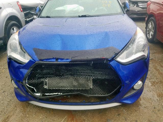 KMHTC6AE7FU223229 - 2015 HYUNDAI VELOSTER TURBO  photo 9