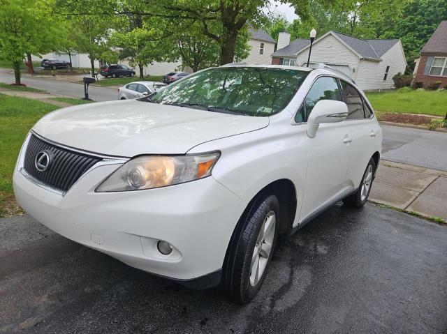 2T2BK1BA4AC036159 - 2010 LEXUS RX 350 WHITE photo 2