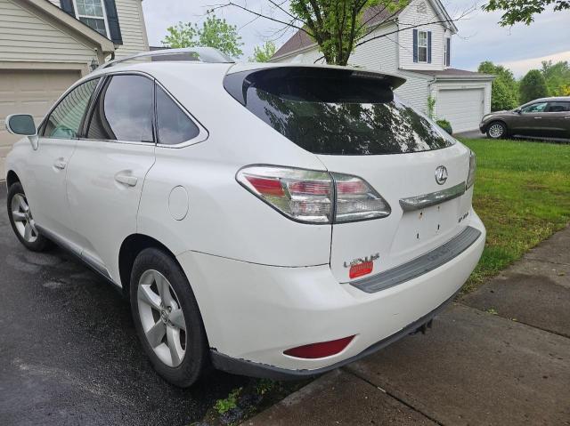 2T2BK1BA4AC036159 - 2010 LEXUS RX 350 WHITE photo 3