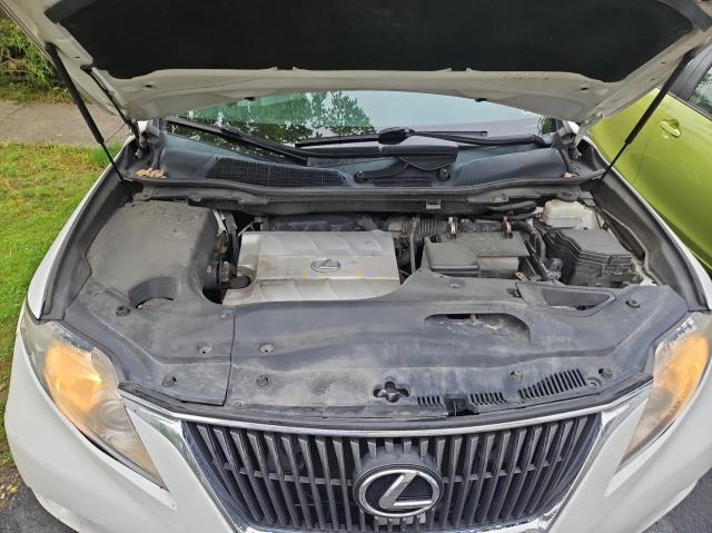 2T2BK1BA4AC036159 - 2010 LEXUS RX 350 WHITE photo 7