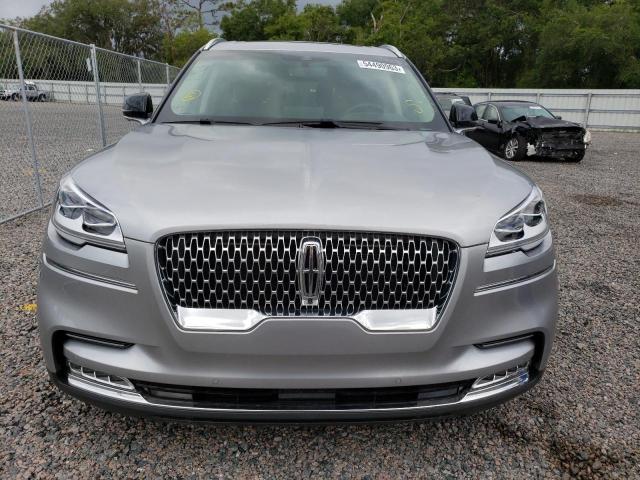 5LM5J7XC9MGL00959 - 2021 LINCOLN AVIATOR RESERVE SILVER photo 5