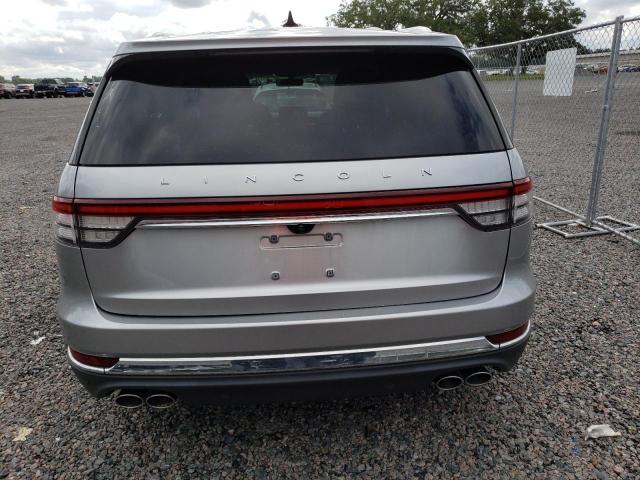 5LM5J7XC9MGL00959 - 2021 LINCOLN AVIATOR RESERVE SILVER photo 6