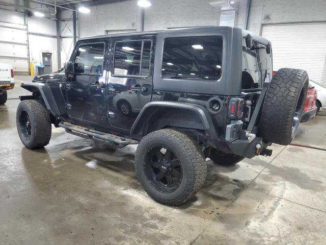 1J4GA59108L621845 - 2008 JEEP WRANGLER U SAHARA BLACK photo 2