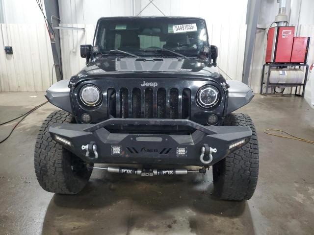 1J4GA59108L621845 - 2008 JEEP WRANGLER U SAHARA BLACK photo 5