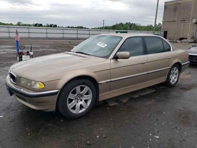 WBAGH83431DP21795 - 2001 BMW 740 IL TAN photo 1