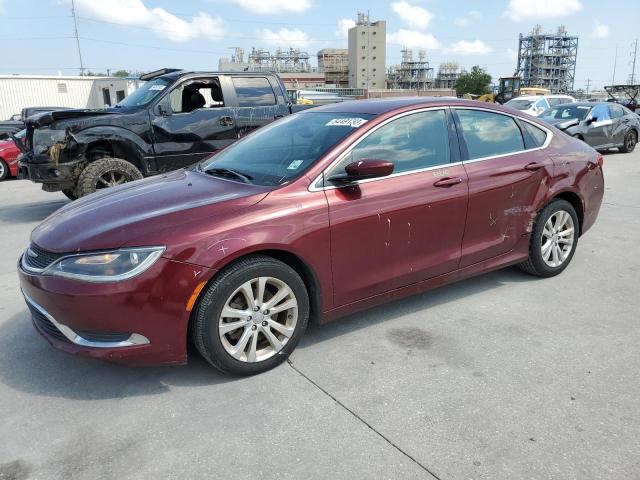 1C3CCCAB4FN578866 - 2015 CHRYSLER 200 LIMITED MAROON photo 1