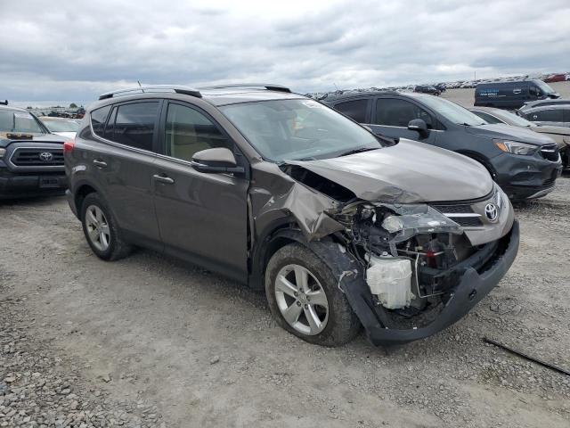 JTMRFREV8DD000700 - 2013 TOYOTA RAV4 XLE BEIGE photo 4