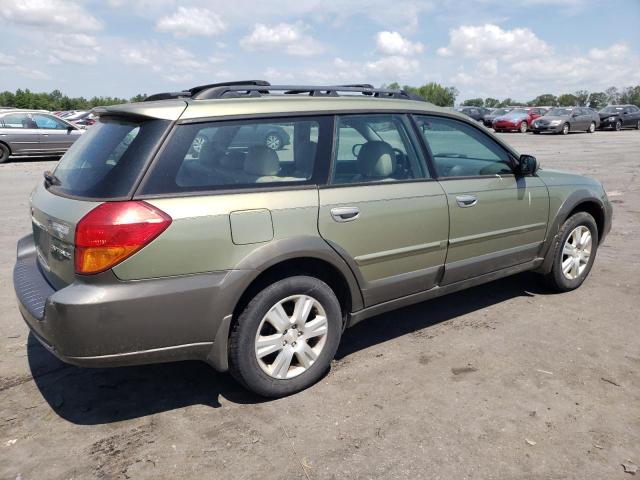 4S4BP62C257376448 - 2005 SUBARU LEGACY OUTBACK 2.5I LIMITED GREEN photo 3