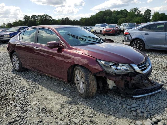 1HGCR2F72EA073635 - 2014 HONDA ACCORD EX BURGUNDY photo 4