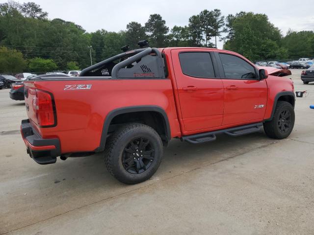 1GCGTDE36G1281175 - 2016 CHEVROLET COLORADO Z71 RED photo 3