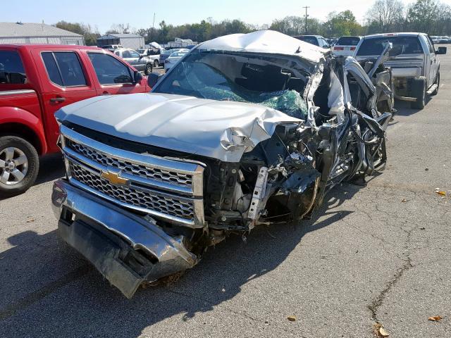 3GCUKREH2EG488546 - 2014 CHEVROLET SILVERADO K1500 LT  photo 2