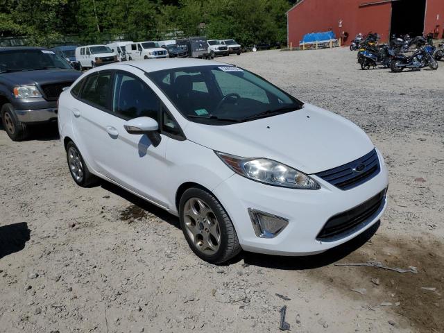 3FADP4CJ9CM195161 - 2012 FORD FIESTA SEL WHITE photo 4