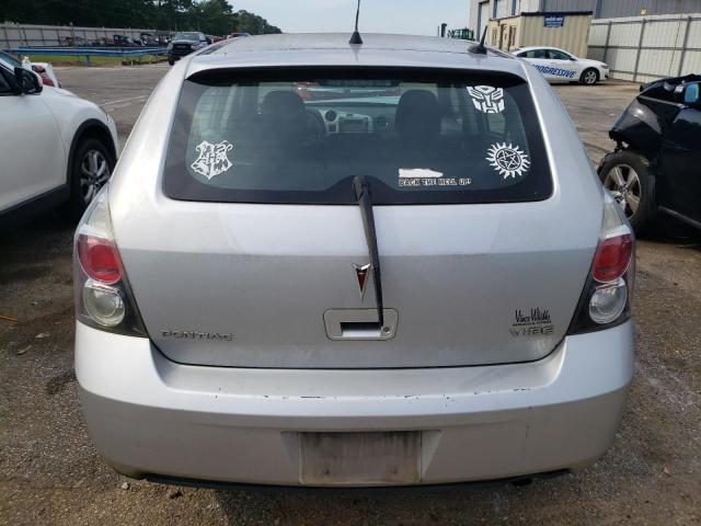 5Y2SP6E86AZ409607 - 2010 PONTIAC VIBE SILVER photo 6