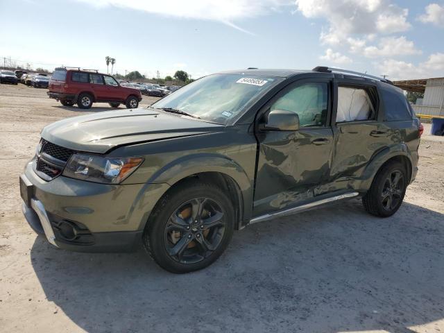 3C4PDDGG6JT370953 - 2018 DODGE JOURNEY CROSSROAD GREEN photo 1