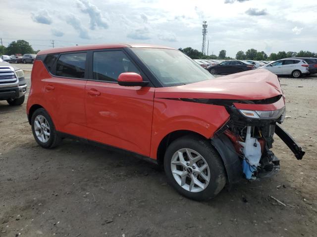 KNDJ23AUXN7181284 - 2022 KIA SOUL LX RED photo 4