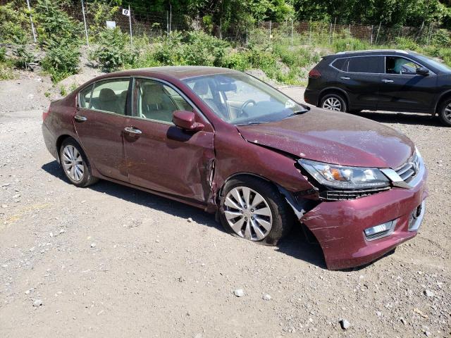 1HGCR2F88EA046786 - 2014 HONDA ACCORD EXL RED photo 4