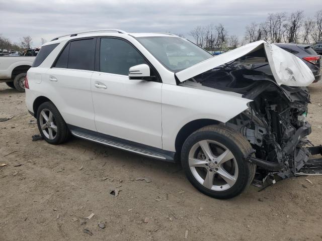 4JGDA5HB8HA899046 - 2017 MERCEDES-BENZ GLE 350 4MATIC WHITE photo 4